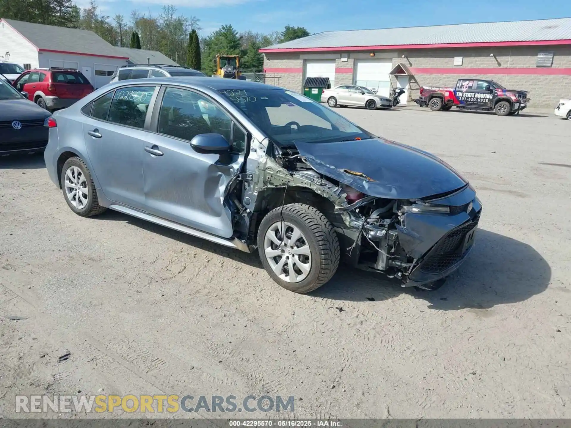 1 Photograph of a damaged car 5YFEPMAEXNP324721 TOYOTA COROLLA 2022