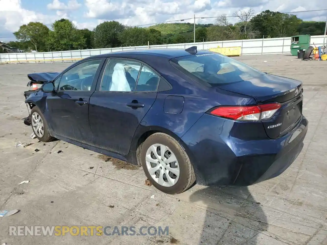 2 Photograph of a damaged car 5YFEPMAEXNP329076 TOYOTA COROLLA 2022