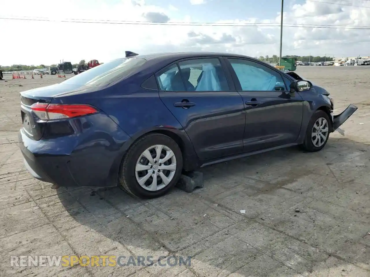 3 Photograph of a damaged car 5YFEPMAEXNP329076 TOYOTA COROLLA 2022