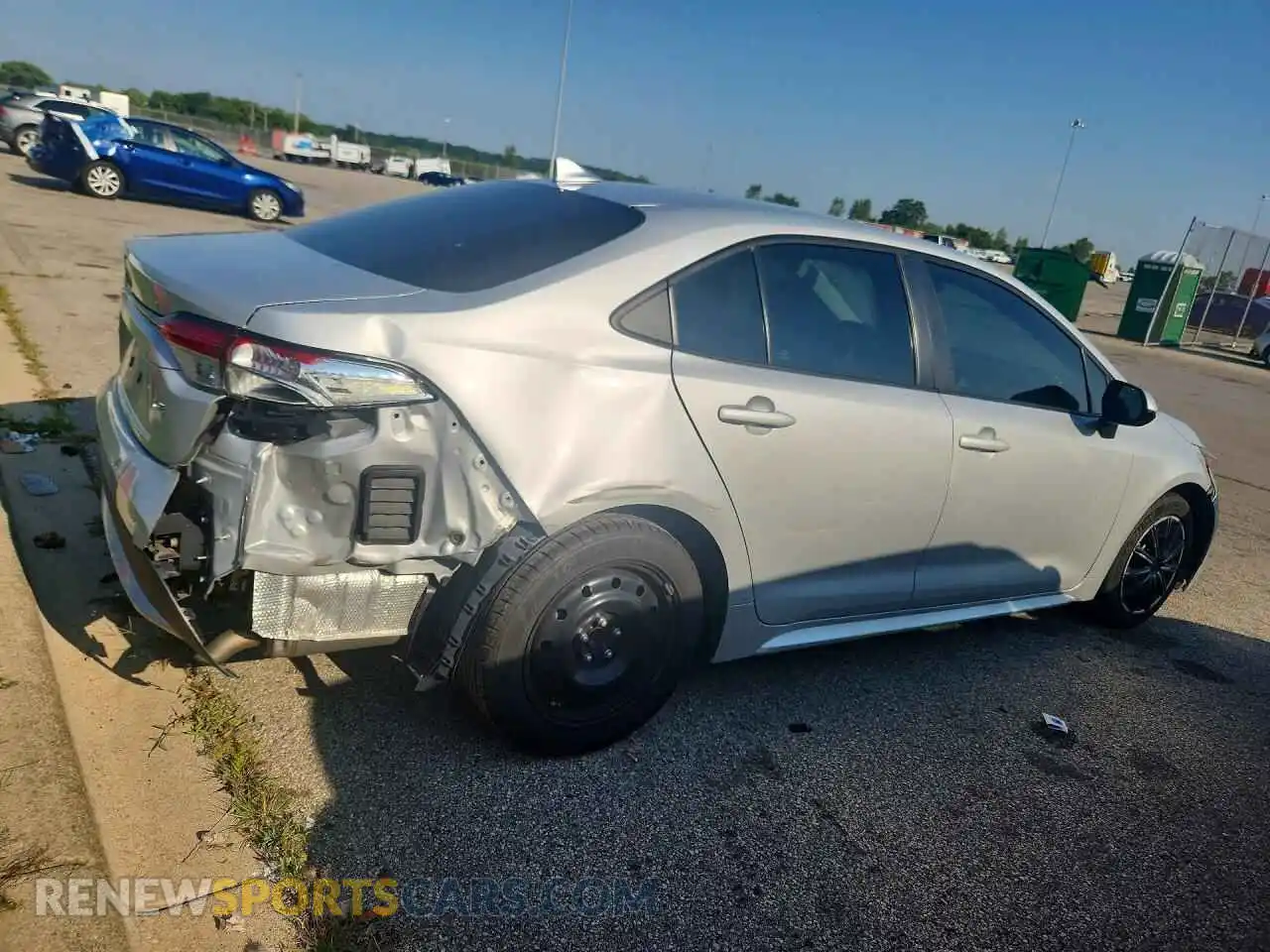 3 Фотография поврежденного автомобиля 5YFEPMAEXNP336447 TOYOTA COROLLA 2022