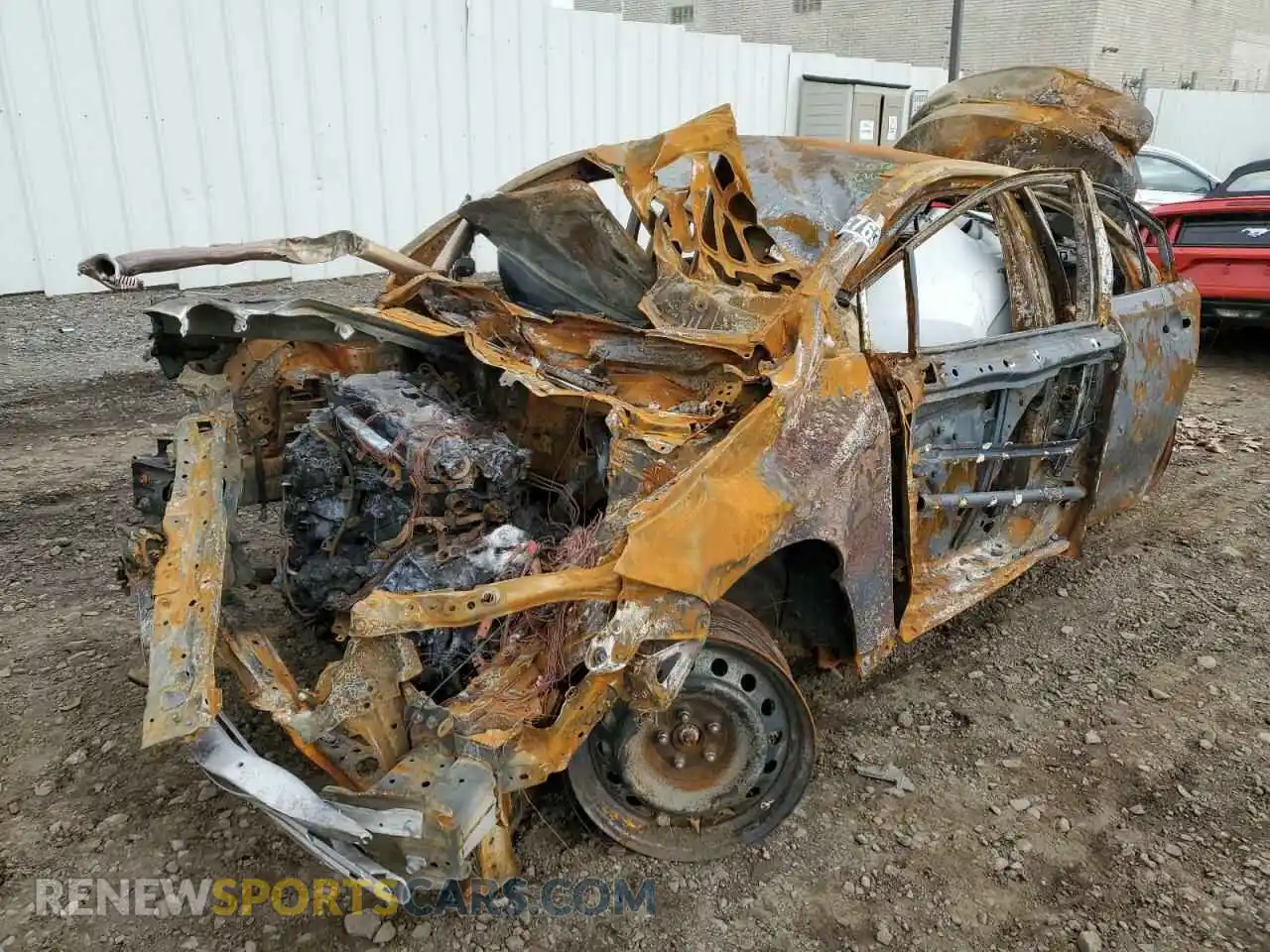 1 Photograph of a damaged car 5YFEPMAEXNP337310 TOYOTA COROLLA 2022