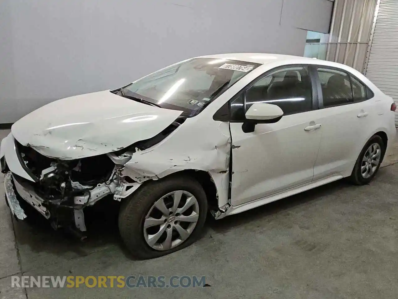 1 Photograph of a damaged car 5YFEPMAEXNP342376 TOYOTA COROLLA 2022