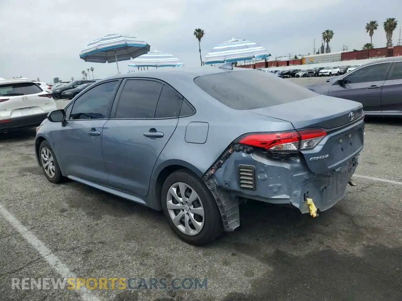 2 Photograph of a damaged car 5YFEPMAEXNP342569 TOYOTA COROLLA 2022