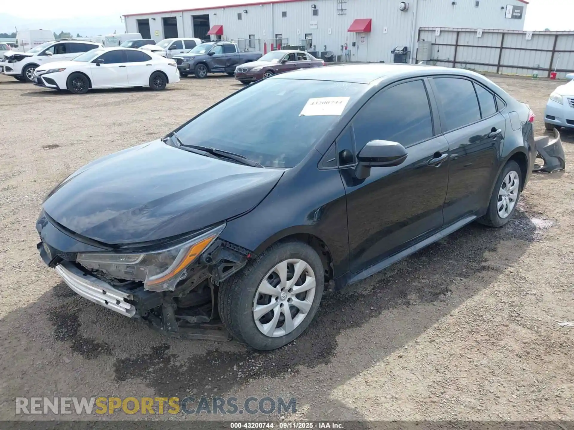 2 Photograph of a damaged car 5YFEPMAEXNP343107 TOYOTA COROLLA 2022