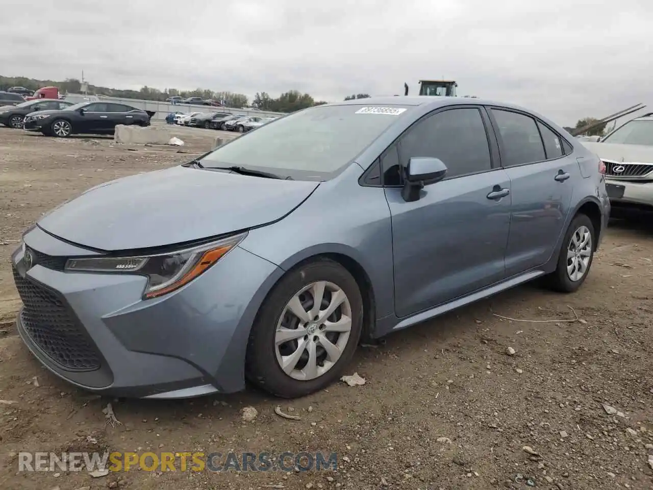 1 Photograph of a damaged car 5YFEPMAEXNP348324 TOYOTA COROLLA 2022