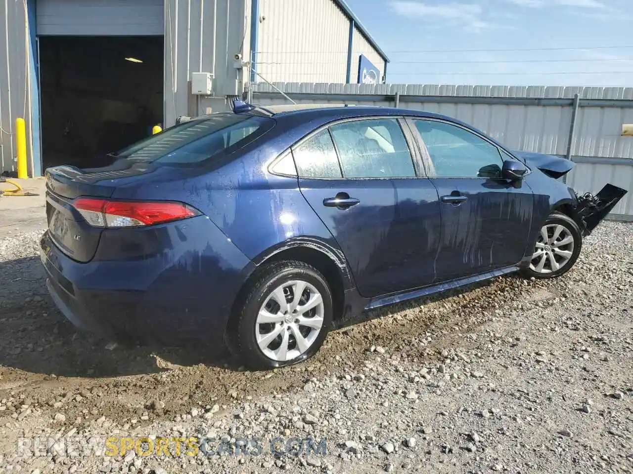 3 Photograph of a damaged car 5YFEPMAEXNP351398 TOYOTA COROLLA 2022
