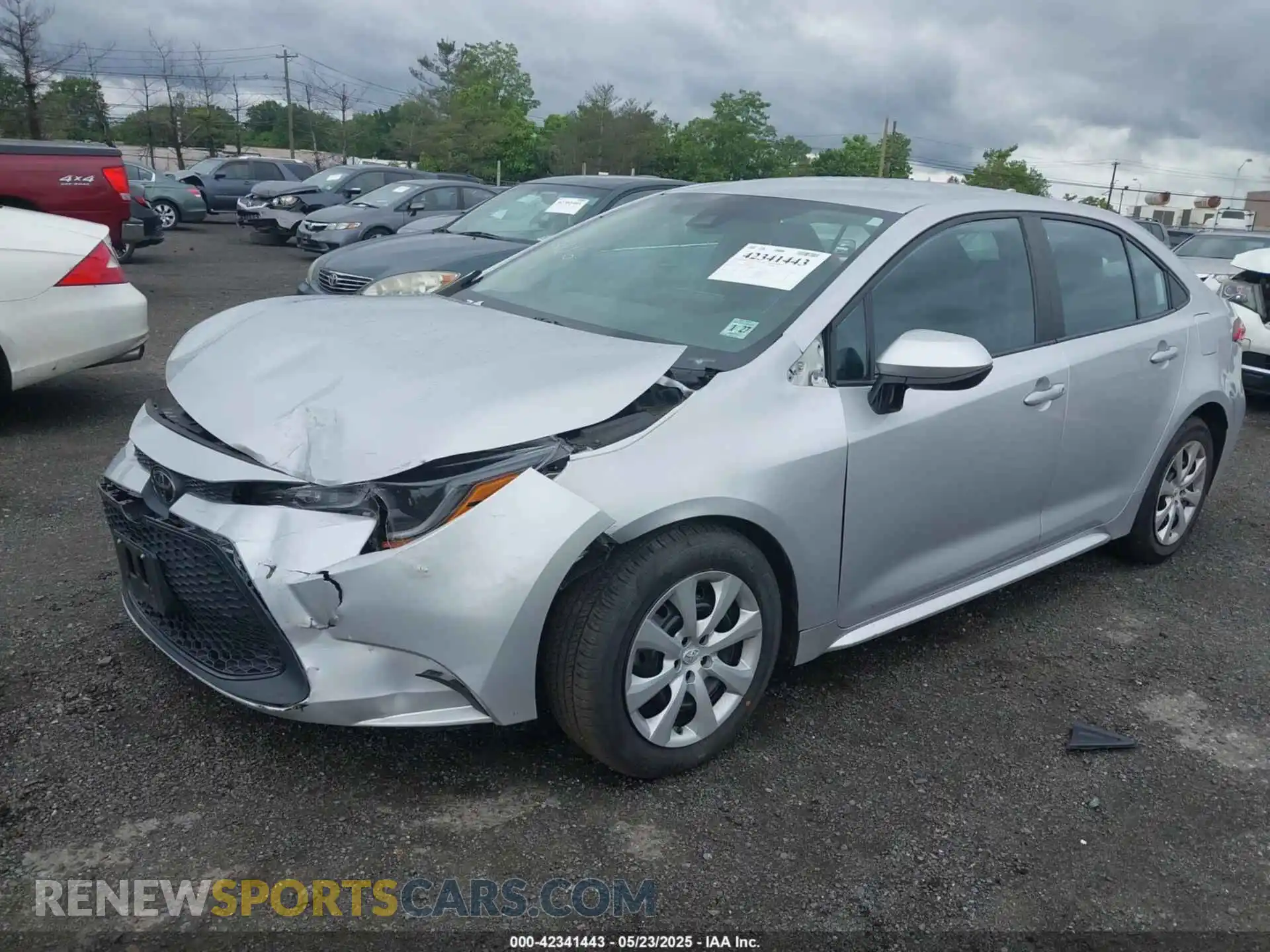2 Photograph of a damaged car 5YFEPMAEXNP356889 TOYOTA COROLLA 2022