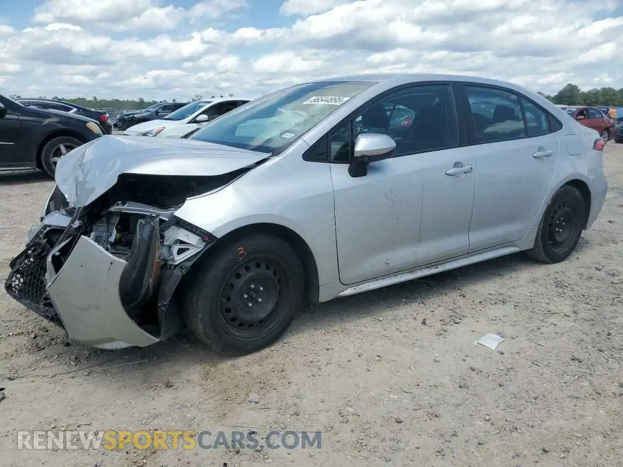 1 Photograph of a damaged car 5YFEPMAEXNP360862 TOYOTA COROLLA 2022