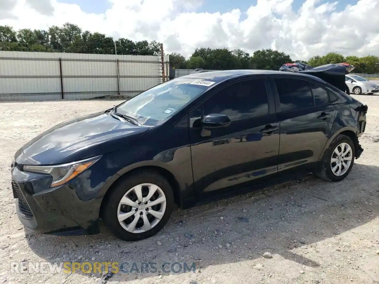 1 Photograph of a damaged car 5YFEPMAEXNP362580 TOYOTA COROLLA 2022