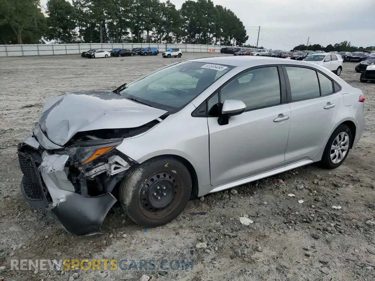1 Photograph of a damaged car 5YFEPMAEXNP363258 TOYOTA COROLLA 2022