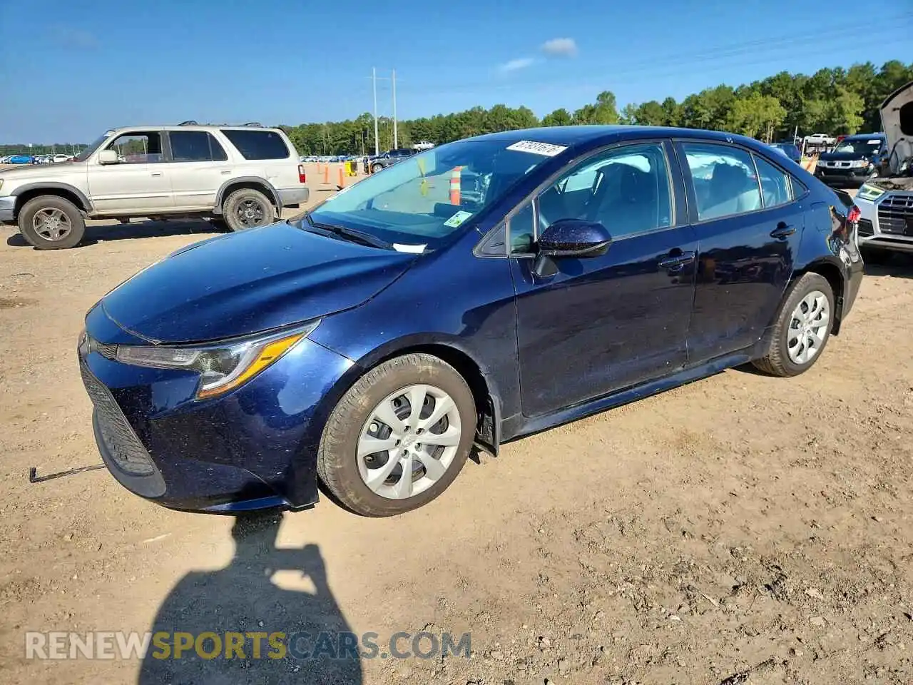 1 Photograph of a damaged car 5YFEPMAEXNP374650 TOYOTA COROLLA 2022