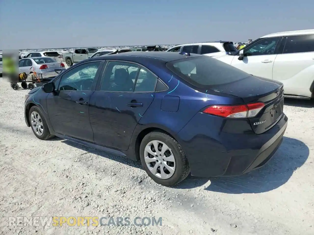 2 Photograph of a damaged car 5YFEPMAEXNP383932 TOYOTA COROLLA 2022