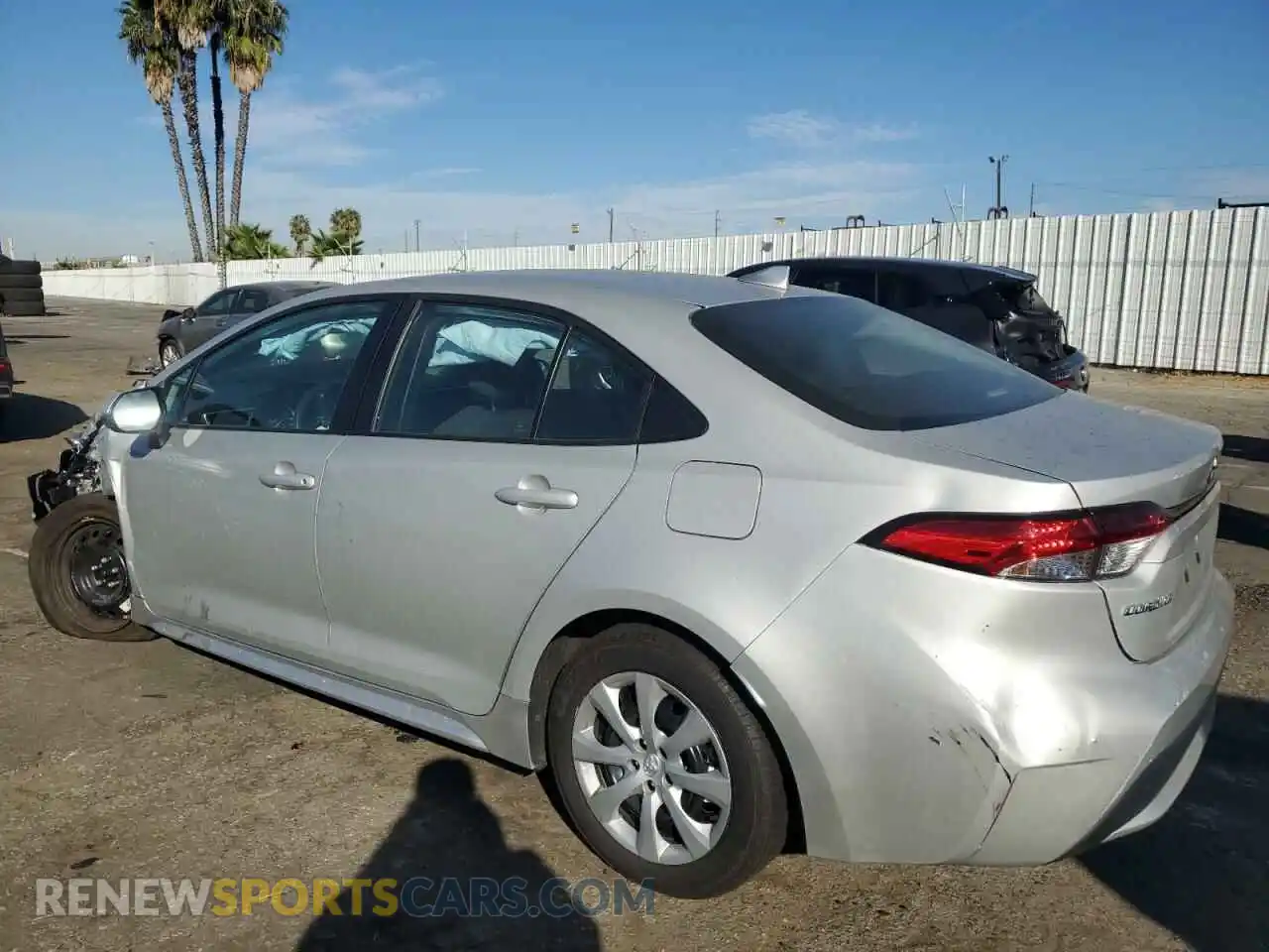 2 Photograph of a damaged car 5YFEPMAEXNP385065 TOYOTA COROLLA 2022