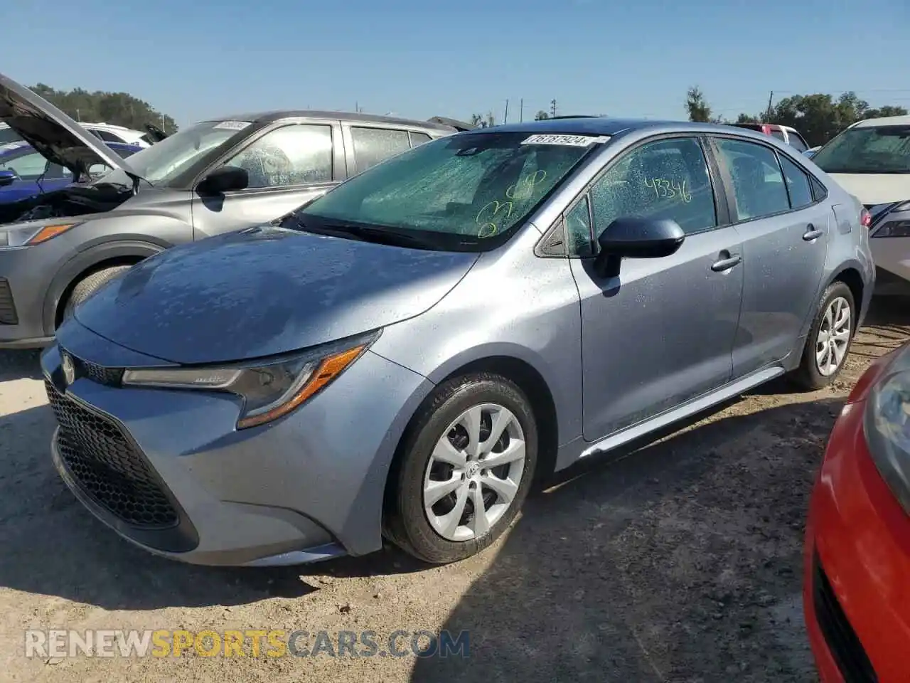 1 Photograph of a damaged car 5YFEPMAEXNP390010 TOYOTA COROLLA 2022
