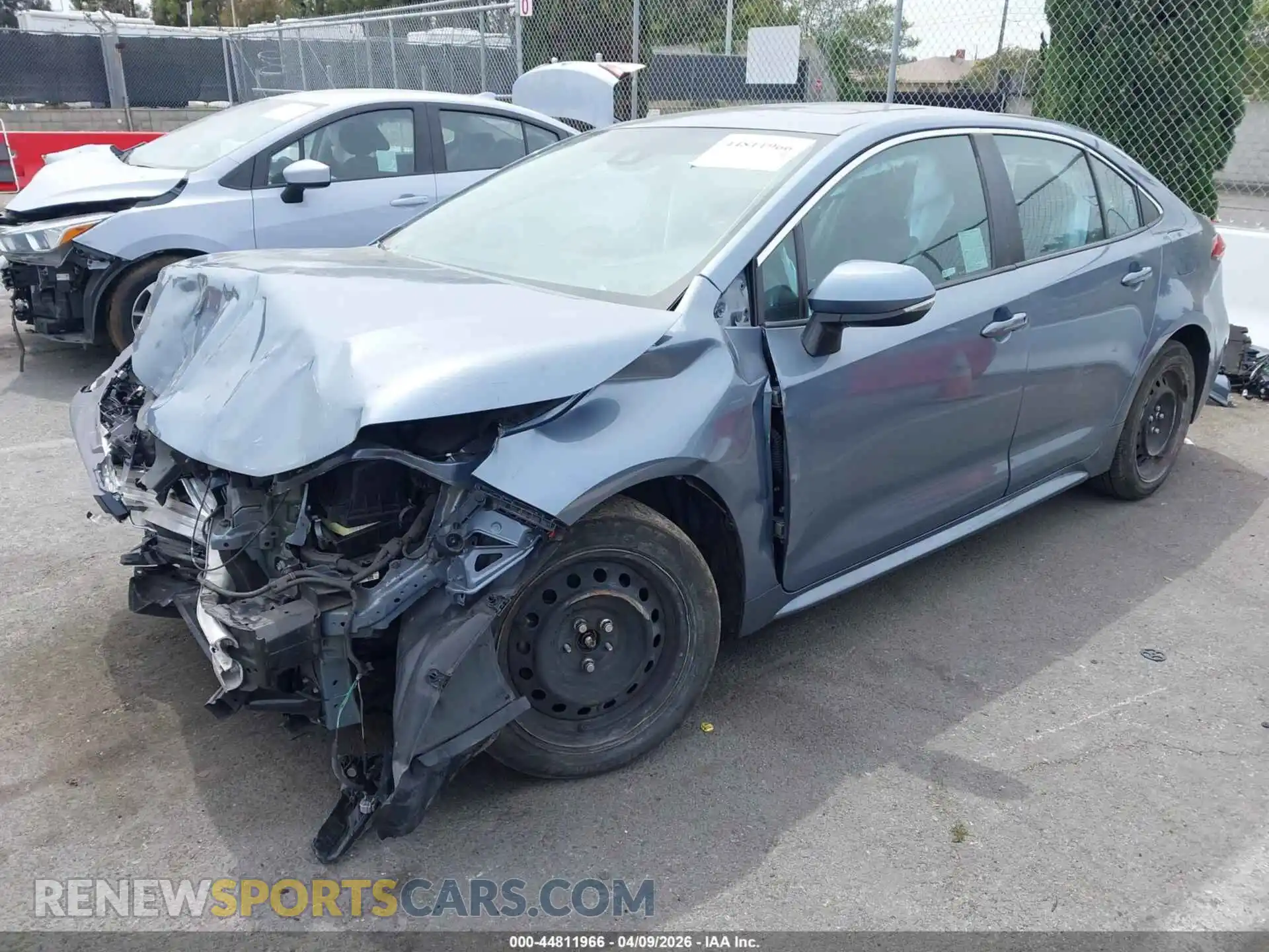 2 Фотография поврежденного автомобиля 5YFFPMAE4NP293566 TOYOTA COROLLA 2022