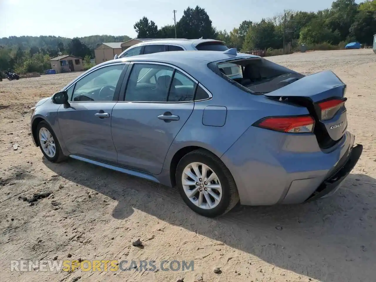 2 Photograph of a damaged car 5YFFPMAE4NP389763 TOYOTA COROLLA 2022