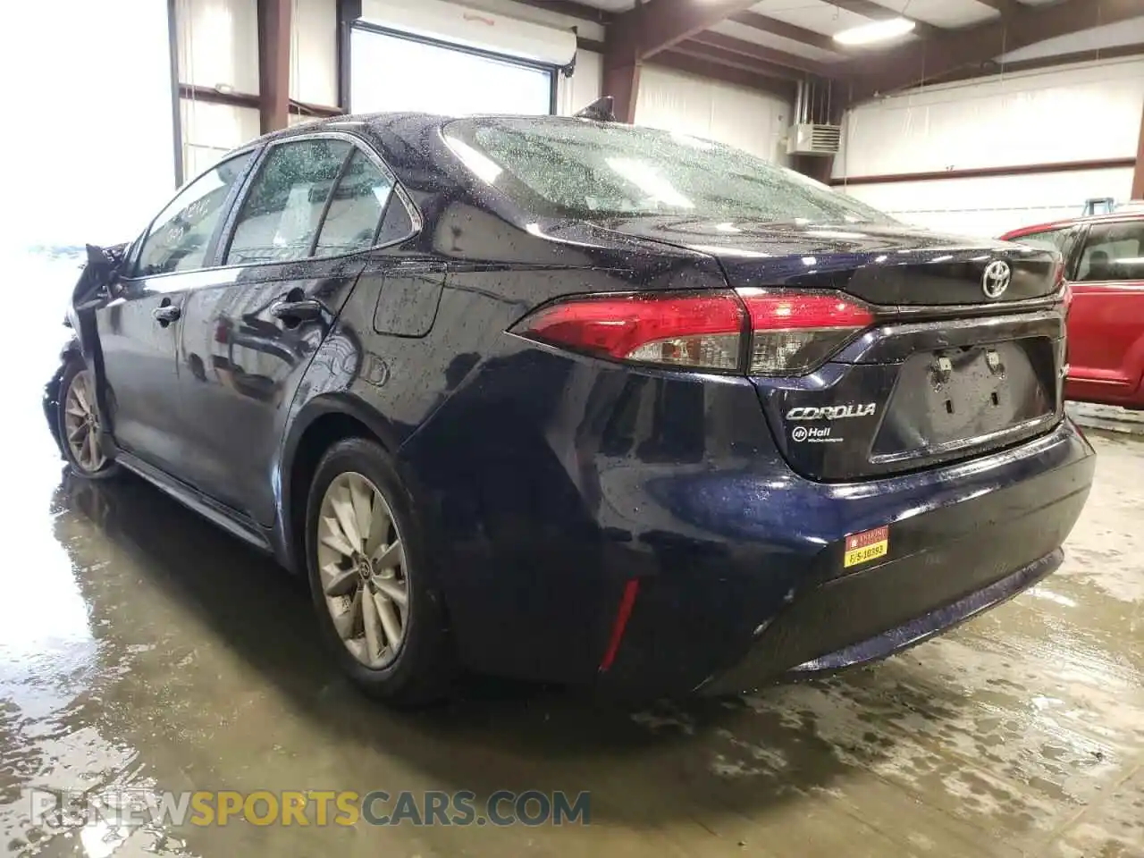 3 Photograph of a damaged car 5YFFPMAE6NP272346 TOYOTA COROLLA 2022