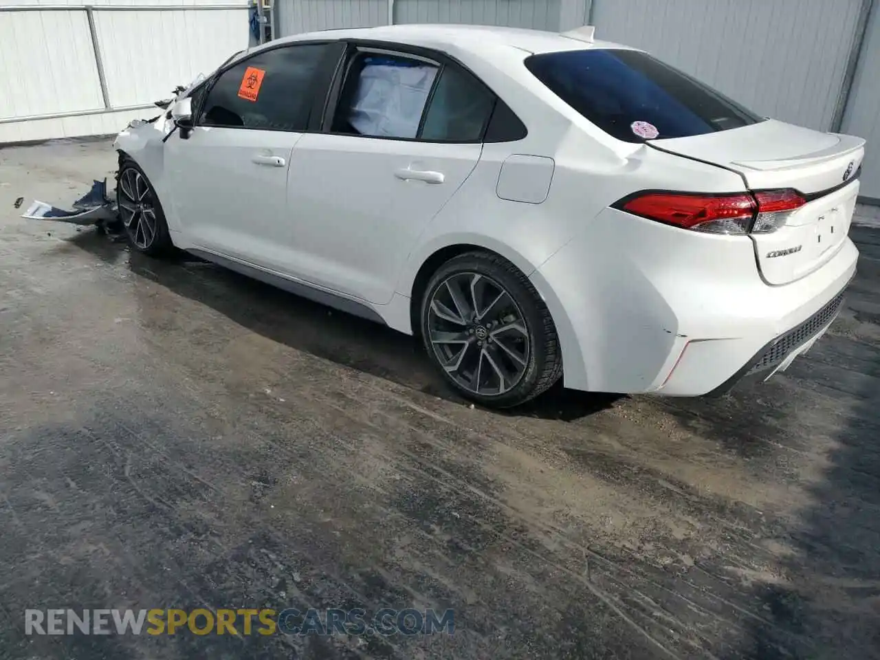2 Photograph of a damaged car 5YFM4MCE5NP132172 TOYOTA COROLLA 2022
