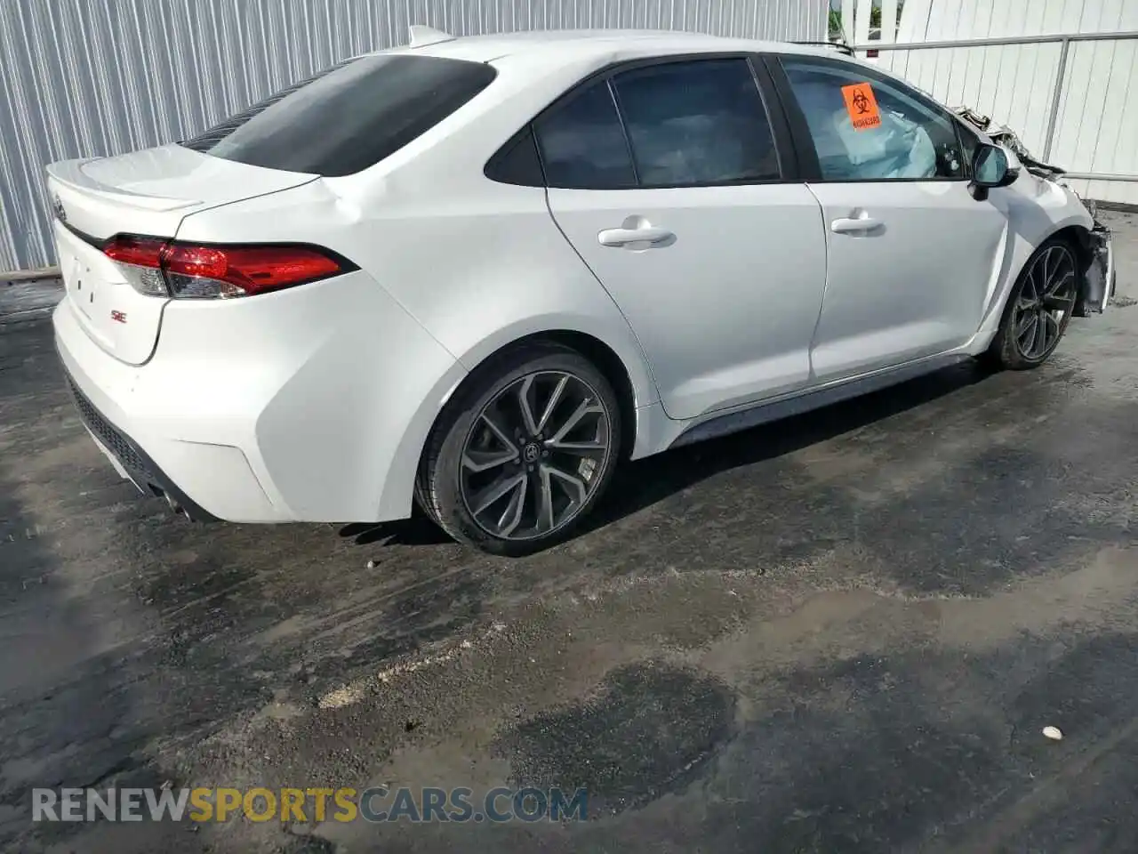 3 Photograph of a damaged car 5YFM4MCE5NP132172 TOYOTA COROLLA 2022