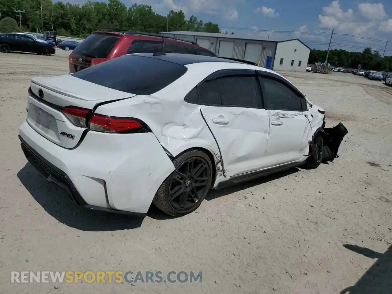 3 Photograph of a damaged car 5YFM4MCE8NP121358 TOYOTA COROLLA 2022