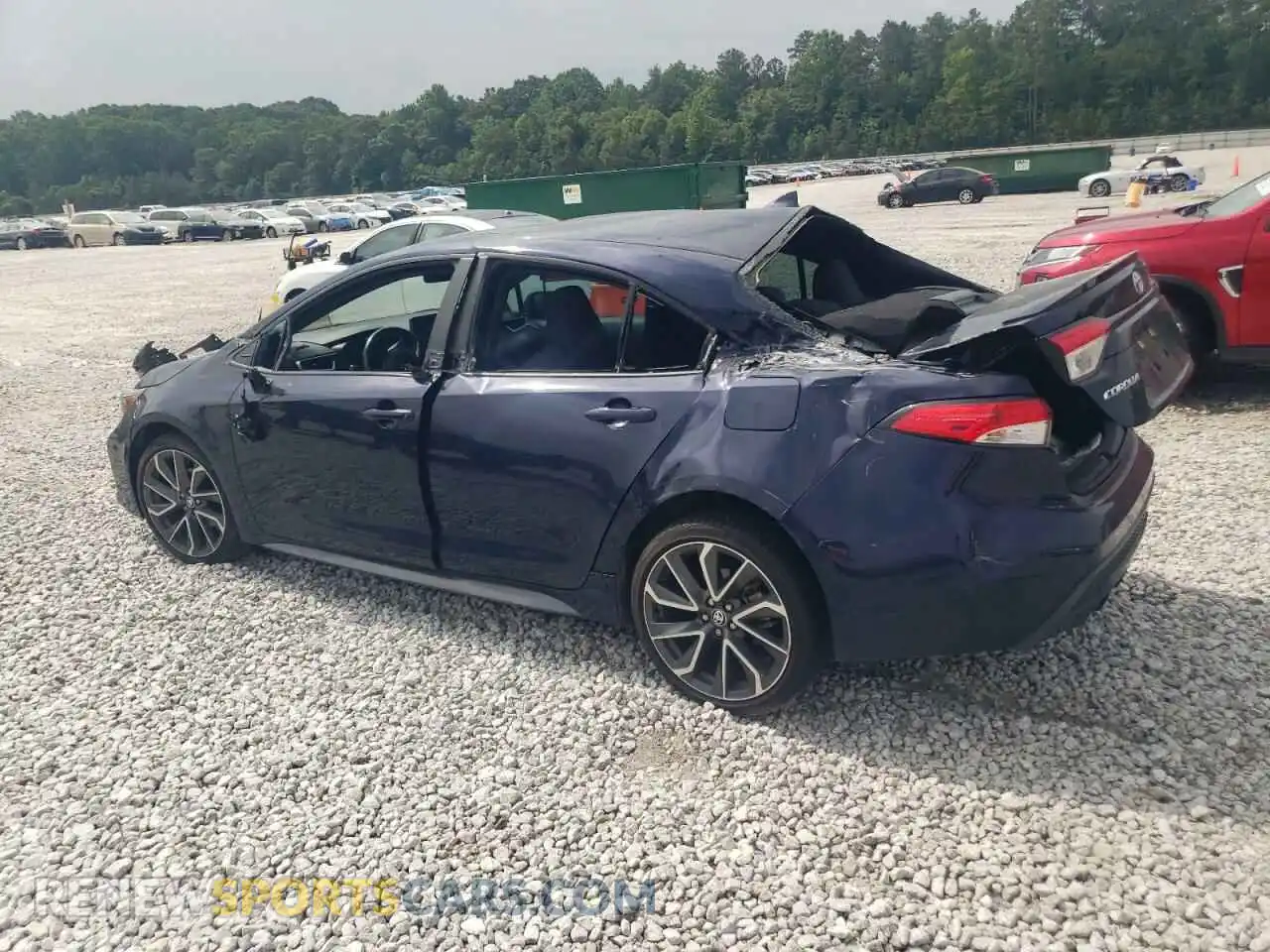 2 Photograph of a damaged car 5YFM4MCE8NP133865 TOYOTA COROLLA 2022