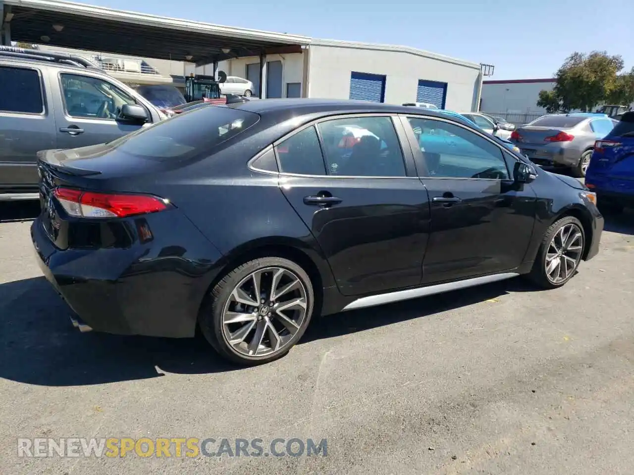 3 fotografías del automóvil dañado 5YFP4MCE4NP128255 TOYOTA COROLLA 2022