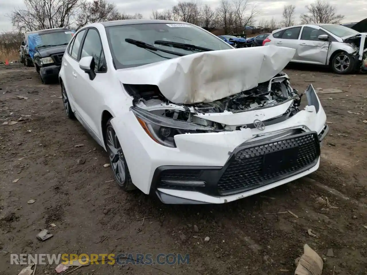 1 Photograph of a damaged car 5YFP4MCE8NP101446 TOYOTA COROLLA 2022