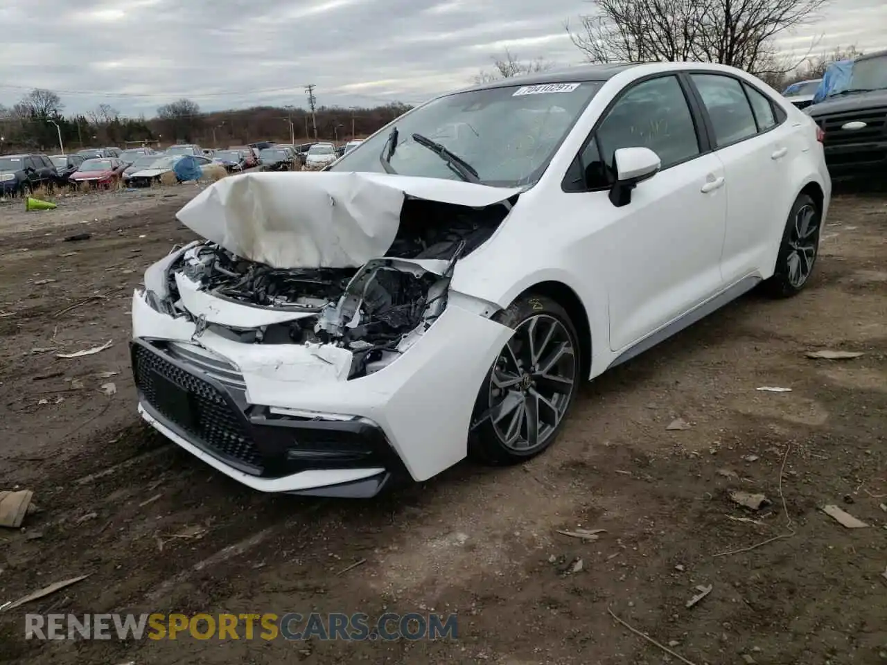 2 Photograph of a damaged car 5YFP4MCE8NP101446 TOYOTA COROLLA 2022
