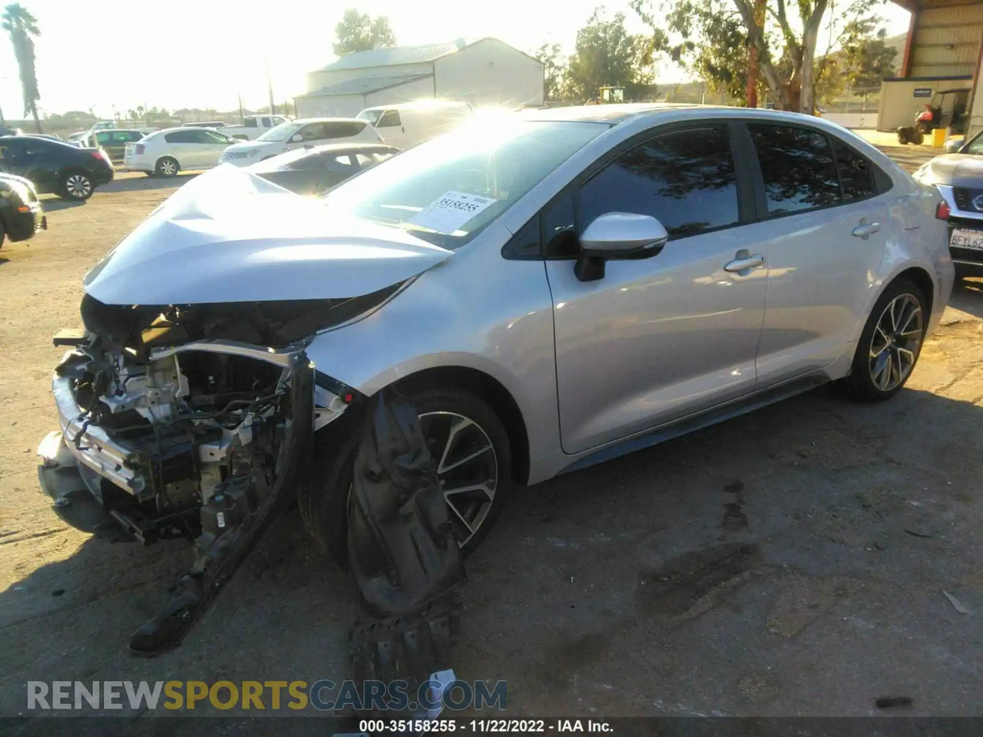 2 Photograph of a damaged car 5YFP4MCE8NP102712 TOYOTA COROLLA 2022