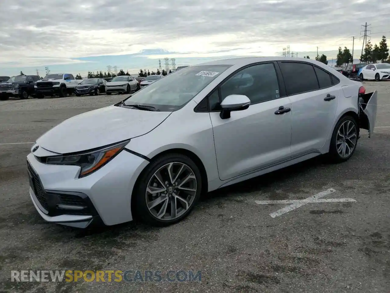 1 Photograph of a damaged car 5YFP4MCE8NP108574 TOYOTA COROLLA 2022