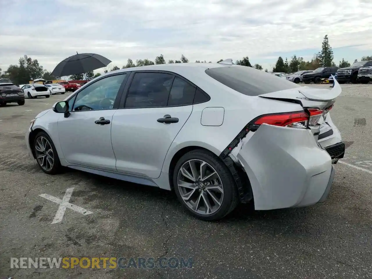 2 Photograph of a damaged car 5YFP4MCE8NP108574 TOYOTA COROLLA 2022