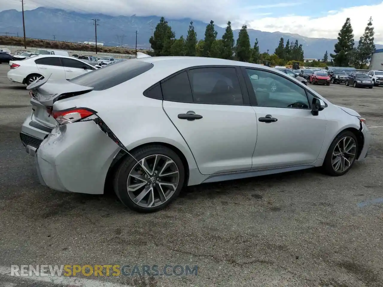 3 Photograph of a damaged car 5YFP4MCE8NP108574 TOYOTA COROLLA 2022
