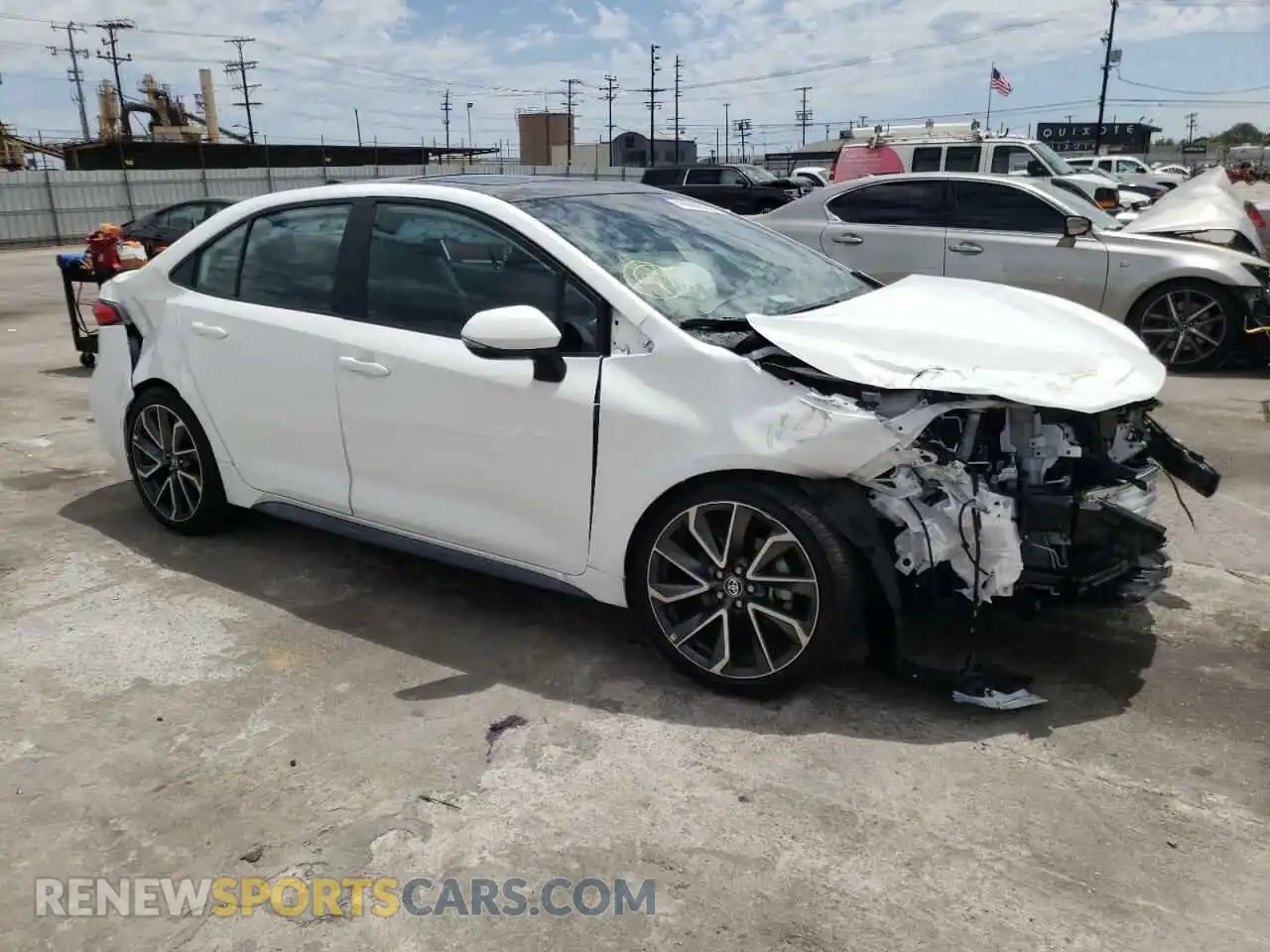 1 Фотография поврежденного автомобиля 5YFP4MCE8NP118702 TOYOTA COROLLA 2022