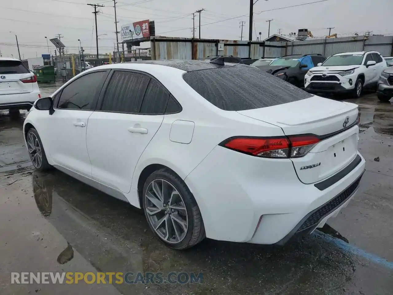 2 Photograph of a damaged car 5YFS4MCE0NP104464 TOYOTA COROLLA 2022