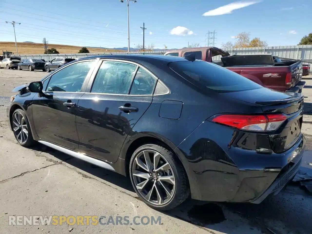 2 Photograph of a damaged car 5YFS4MCE0NP107459 TOYOTA COROLLA 2022