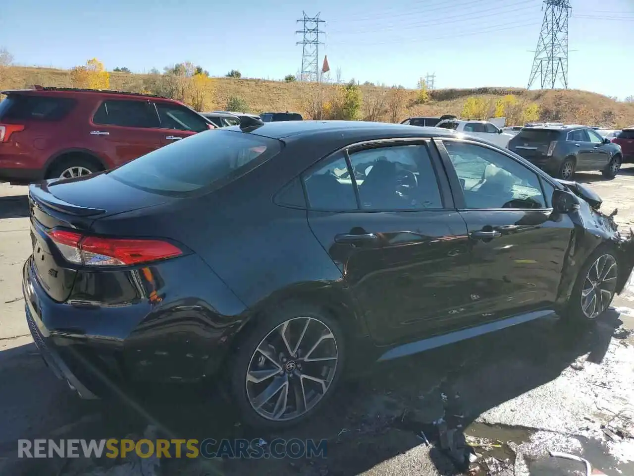 3 Photograph of a damaged car 5YFS4MCE0NP107459 TOYOTA COROLLA 2022