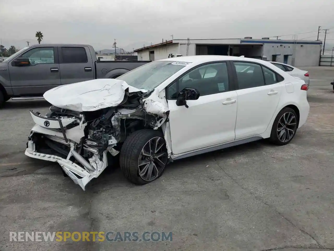 1 fotografías del automóvil dañado 5YFS4MCE0NP109230 TOYOTA COROLLA 2022