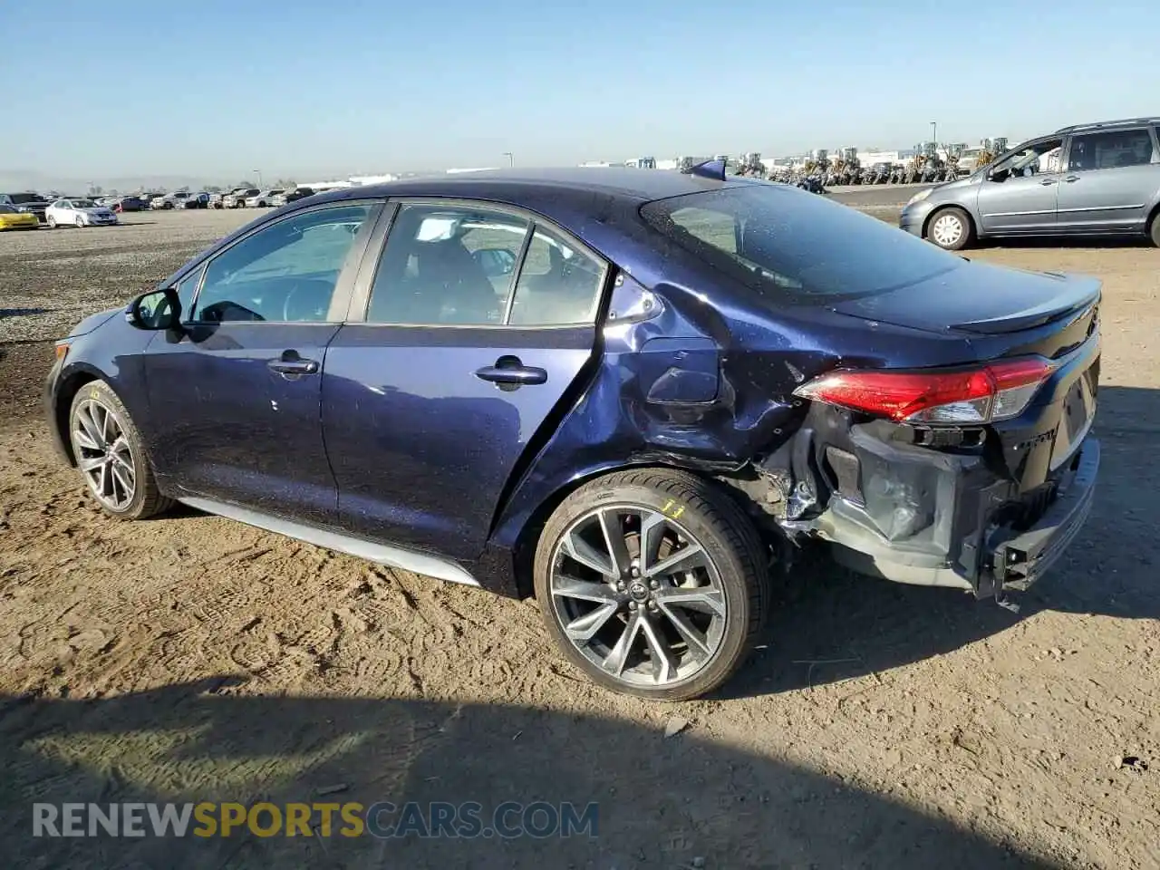 2 Photograph of a damaged car 5YFS4MCE0NP110331 TOYOTA COROLLA 2022