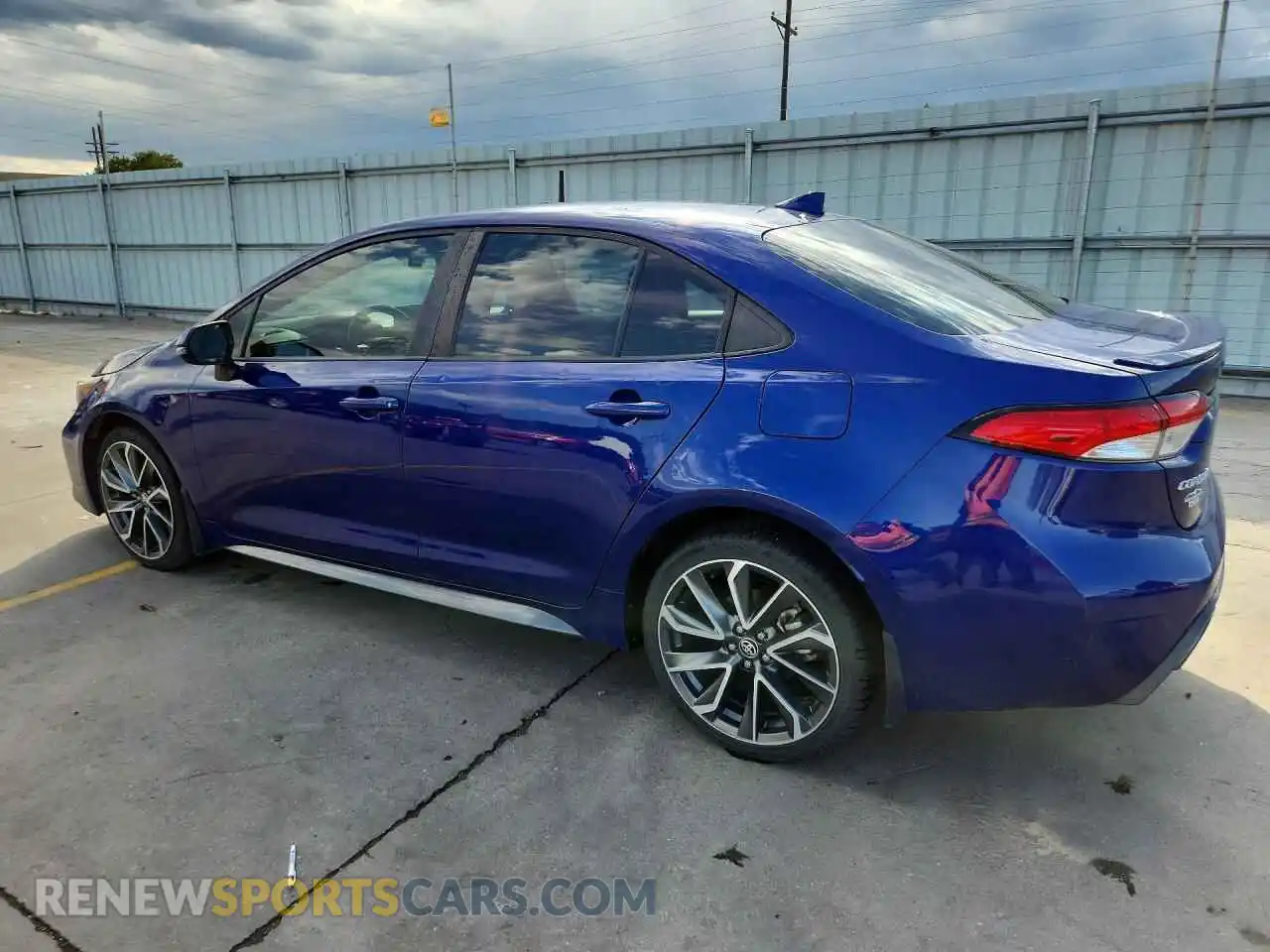 2 Photograph of a damaged car 5YFS4MCE0NP124486 TOYOTA COROLLA 2022