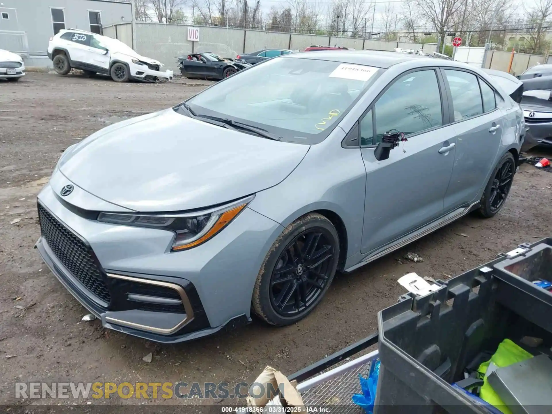 2 Photograph of a damaged car 5YFS4MCE0NP125430 TOYOTA COROLLA 2022