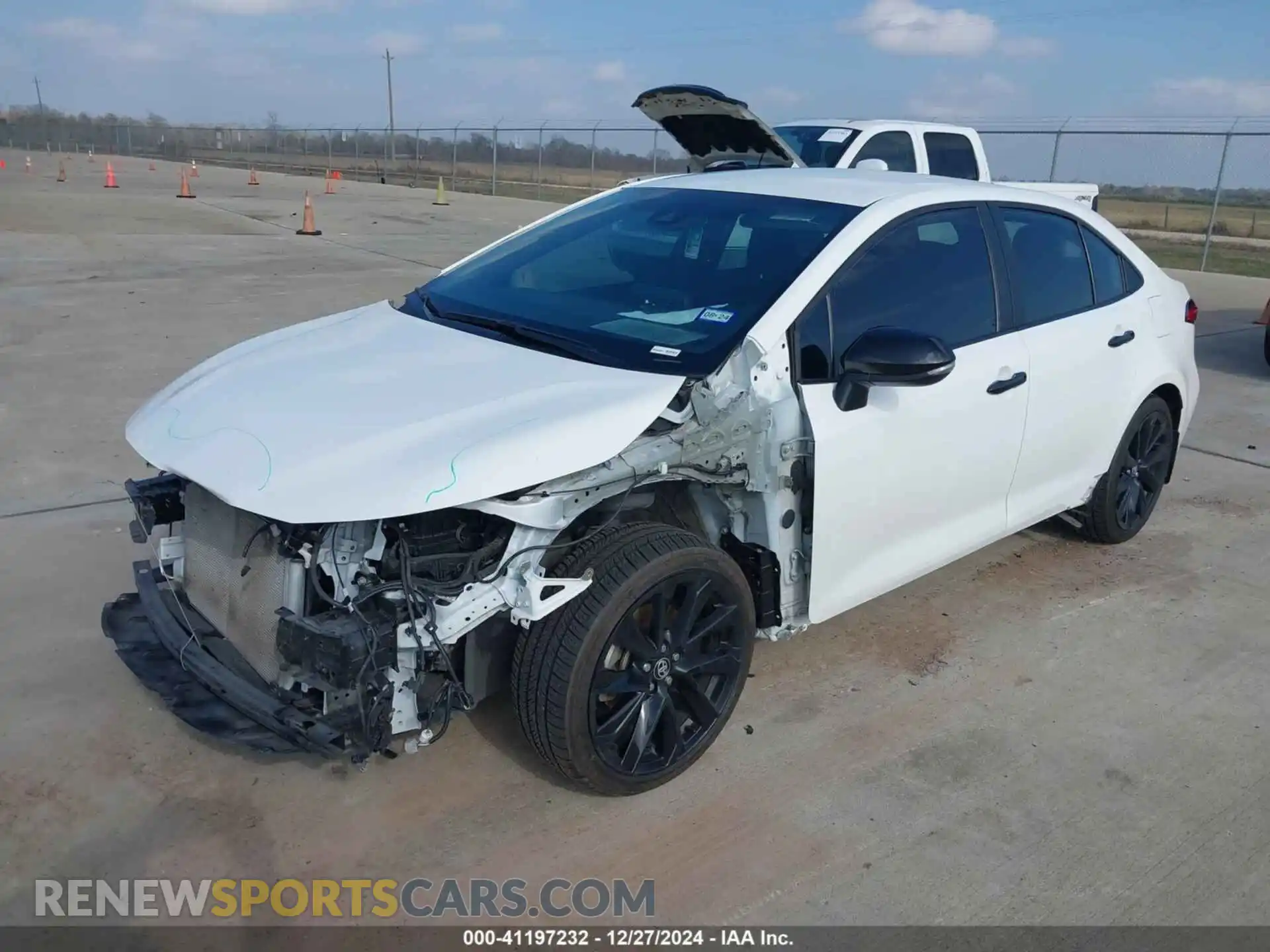 2 Photograph of a damaged car 5YFS4MCE0NP128019 TOYOTA COROLLA 2022