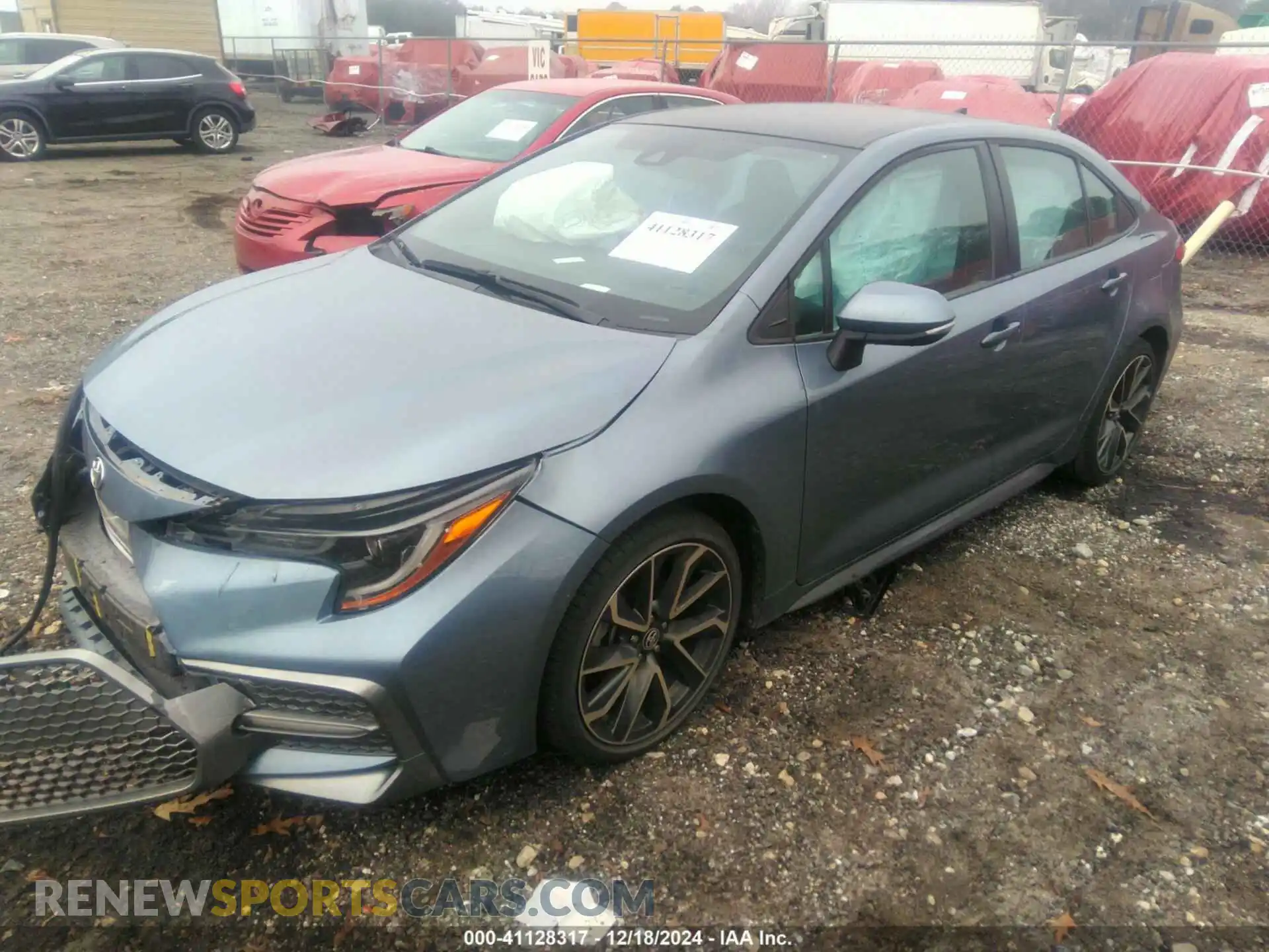 2 Photograph of a damaged car 5YFS4MCE0NP129039 TOYOTA COROLLA 2022