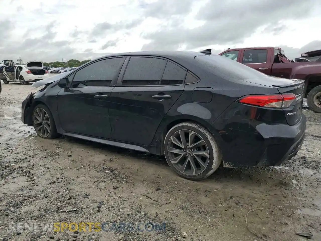 2 Photograph of a damaged car 5YFS4MCE1NP100438 TOYOTA COROLLA 2022