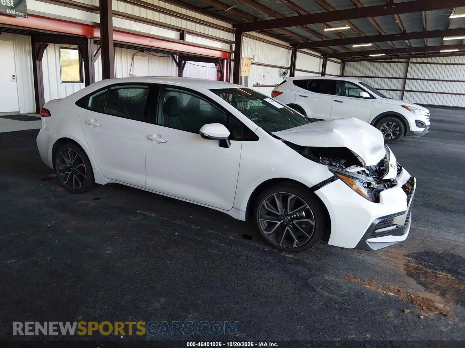 1 fotografías del automóvil dañado 5YFS4MCE1NP108734 TOYOTA COROLLA 2022