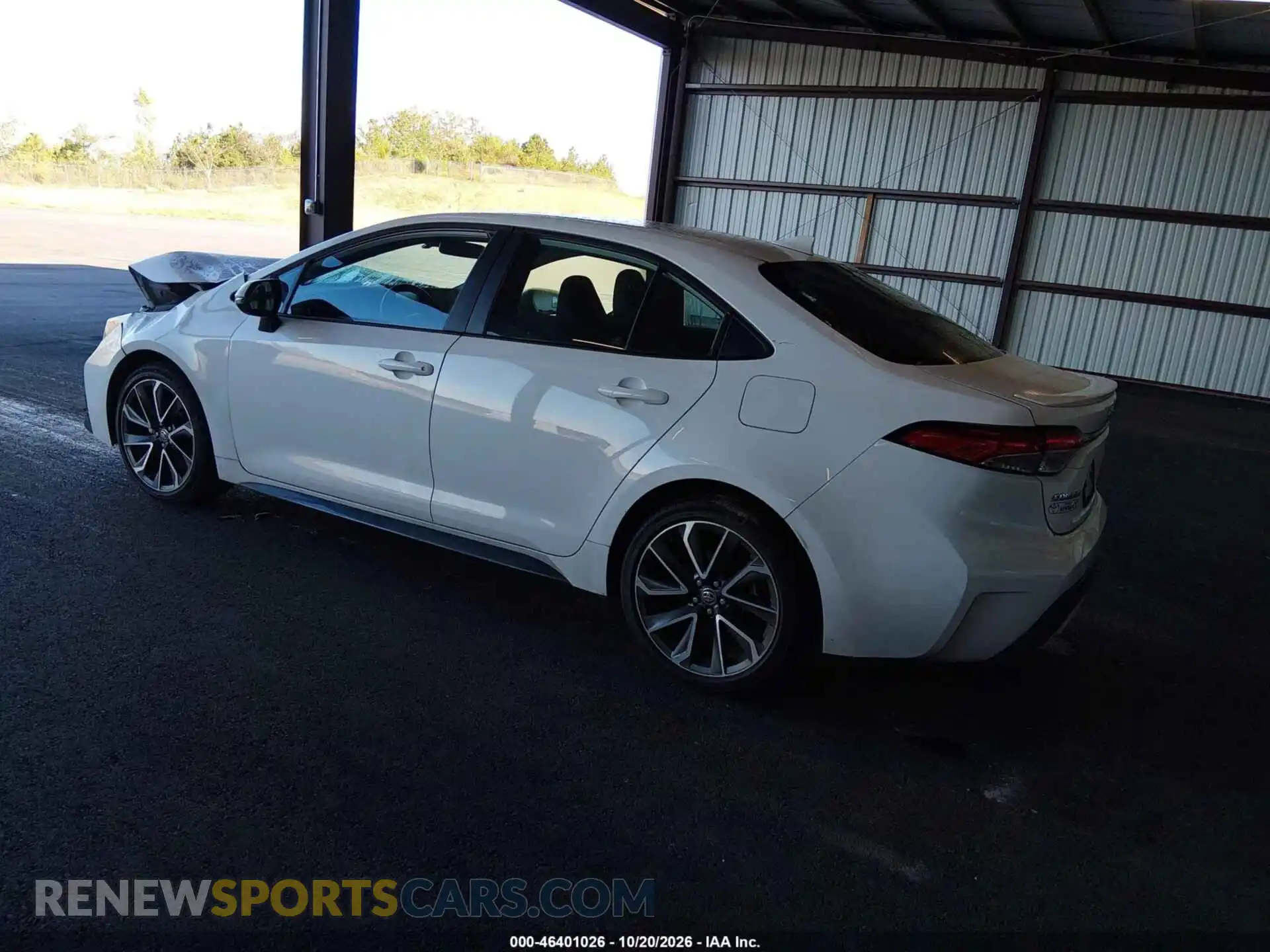 3 fotografías del automóvil dañado 5YFS4MCE1NP108734 TOYOTA COROLLA 2022