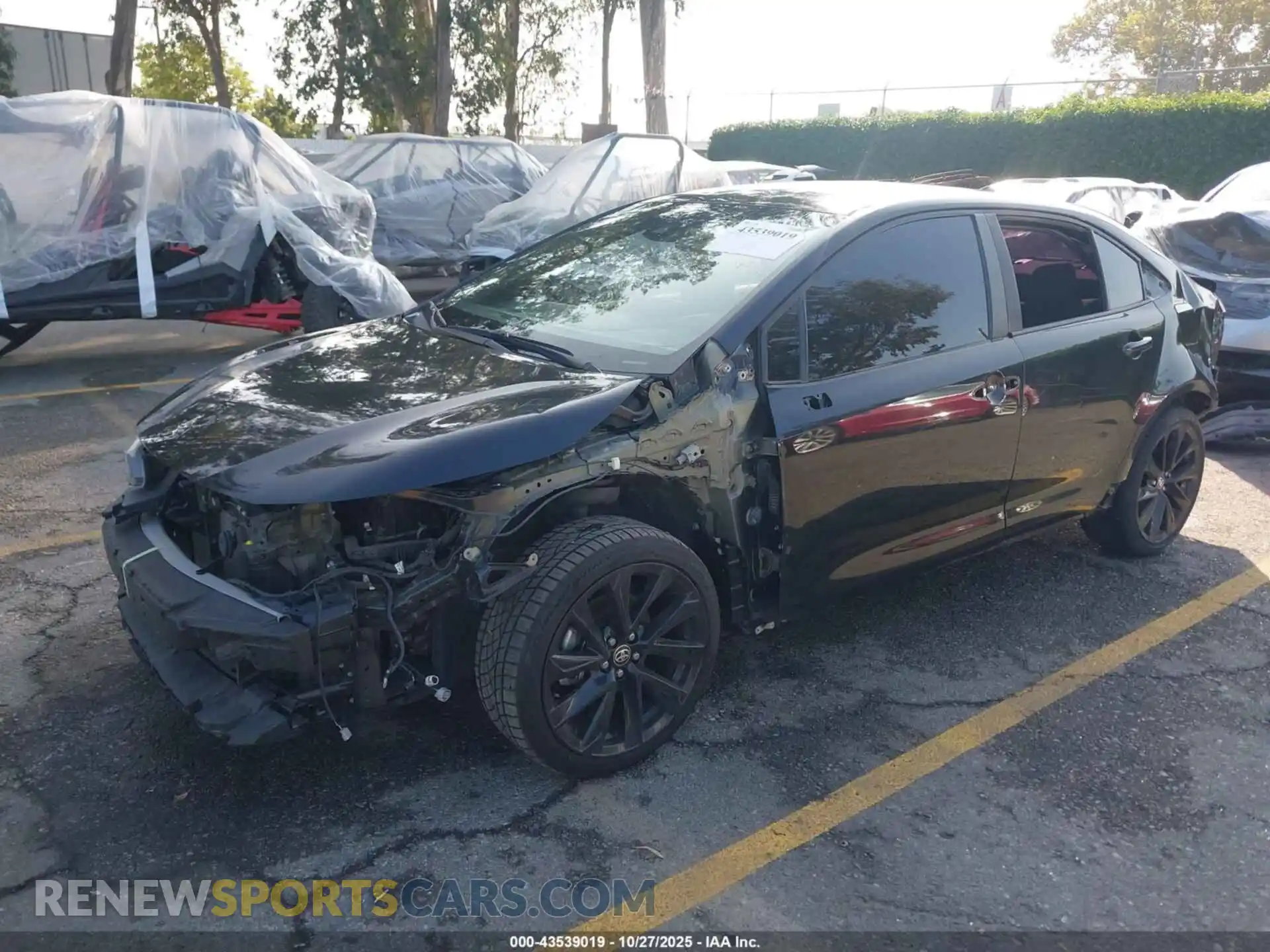 2 Photograph of a damaged car 5YFS4MCE1NP113948 TOYOTA COROLLA 2022