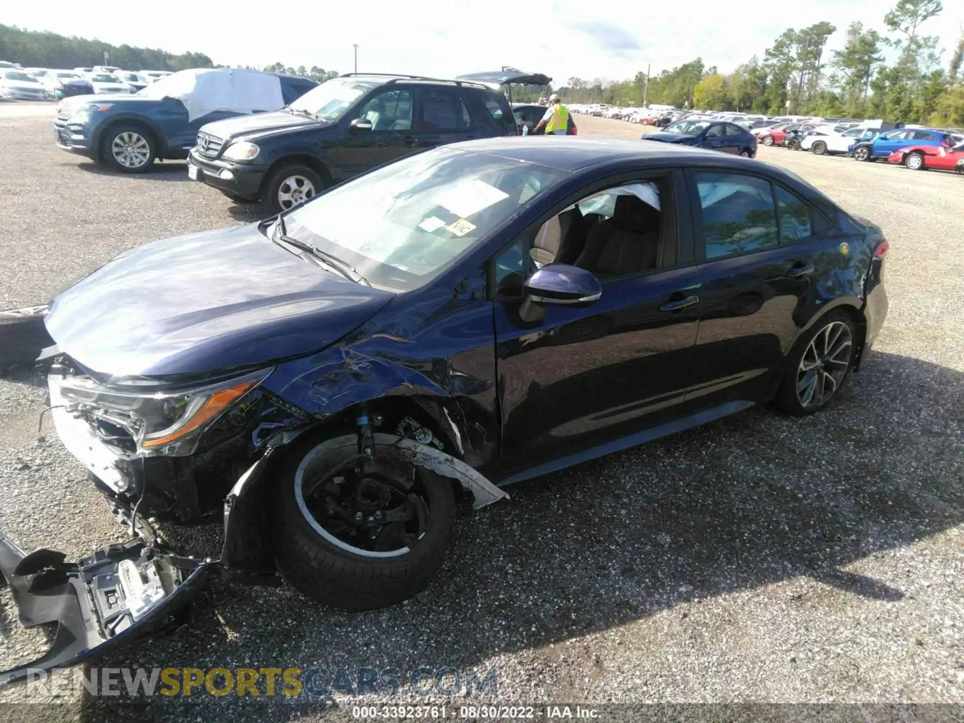 2 Photograph of a damaged car 5YFS4MCE1NP114940 TOYOTA COROLLA 2022