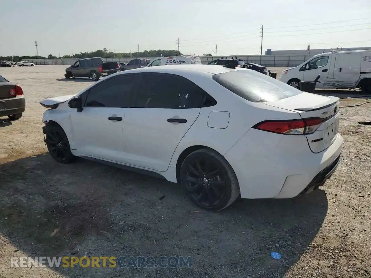 2 Photograph of a damaged car 5YFS4MCE1NP116753 TOYOTA COROLLA 2022