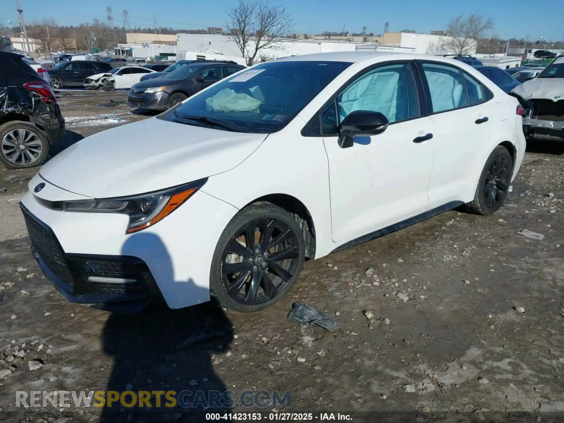 2 Photograph of a damaged car 5YFS4MCE1NP119099 TOYOTA COROLLA 2022