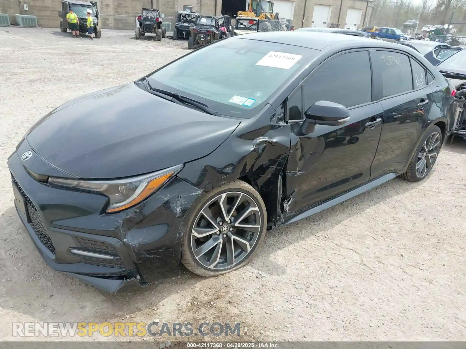 2 Photograph of a damaged car 5YFS4MCE1NP127316 TOYOTA COROLLA 2022